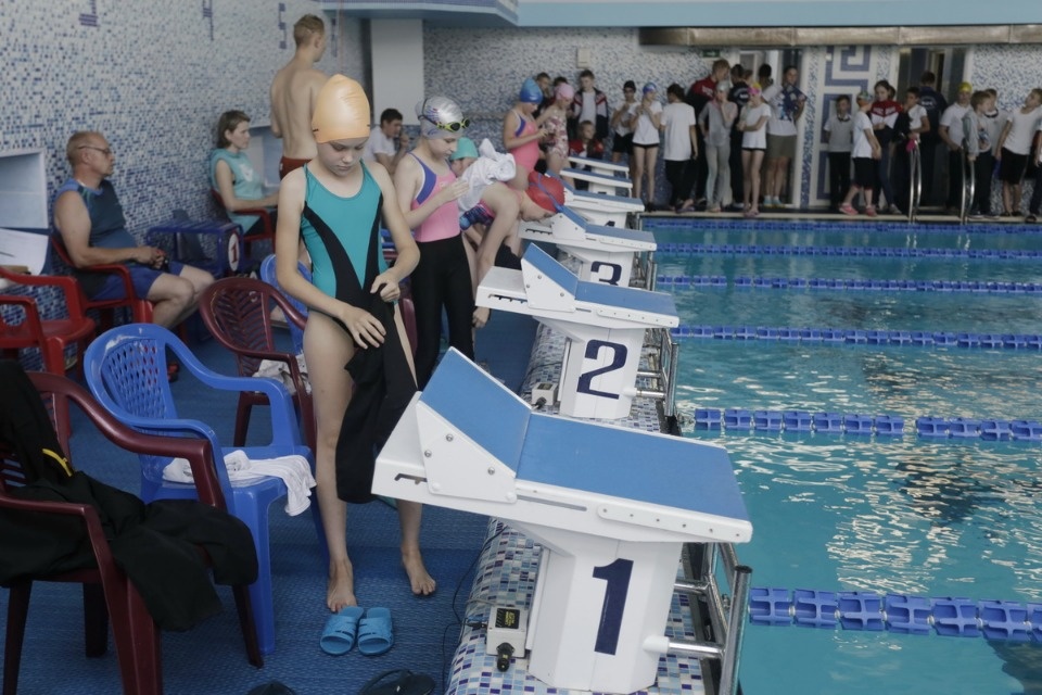 Соревнования по плаванию в бассейне «Барс» Соревнования по плаванию в бассейне «Барс»