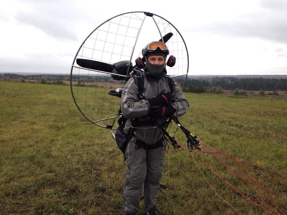 С пропеллером за спиной