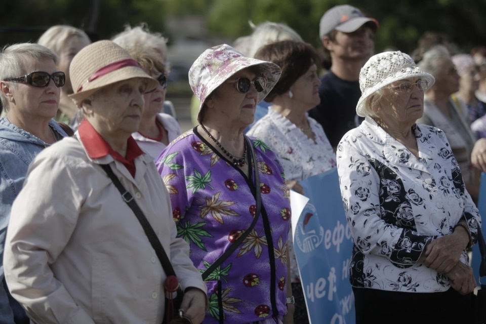 Митинг «Партии пенсионеров России»