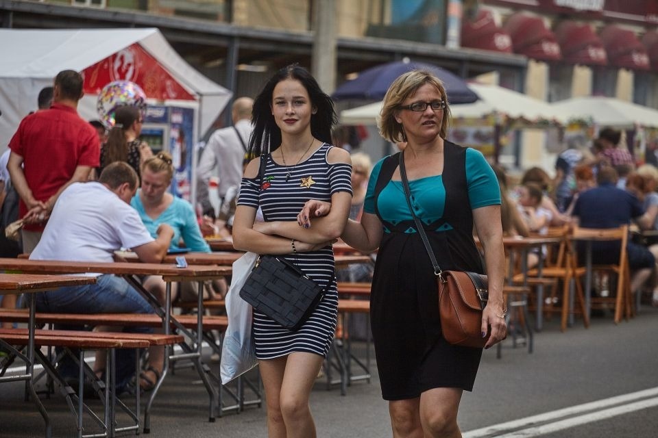 Жители Пскова с размахом отметили День города