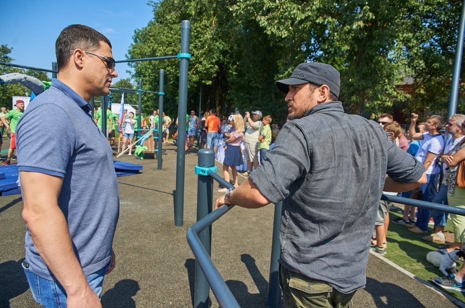 Жители Пскова с размахом отметили День города