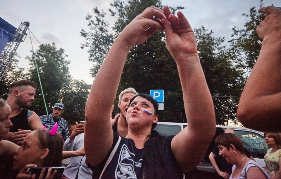 Жители Пскова с размахом отметили День города