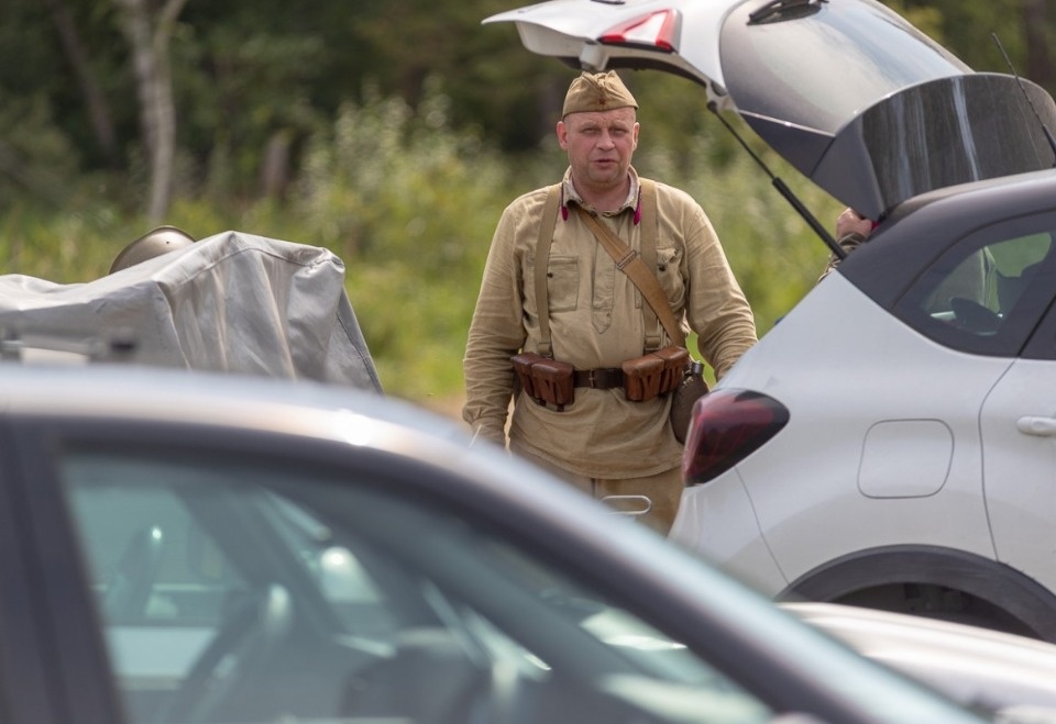 Реконструкция боя 1941 года на «Линии Сталина» Реконструкция боя 1941 года на «Линии Сталина»