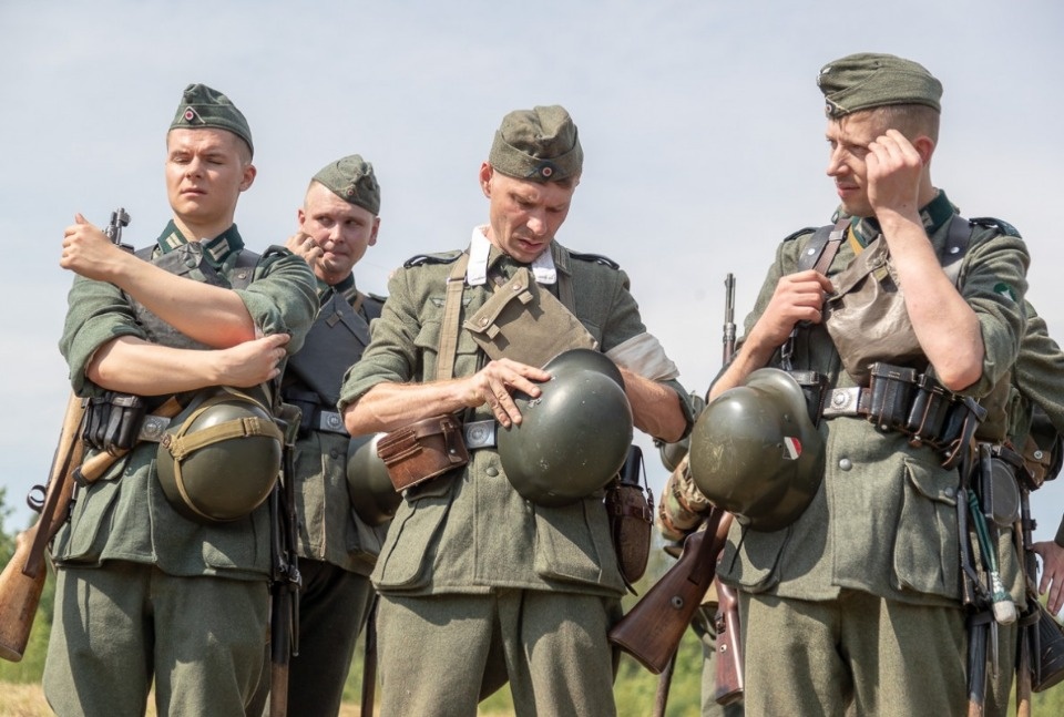 Реконструкция боя 1941 года на «Линии Сталина» Реконструкция боя 1941 года на «Линии Сталина»