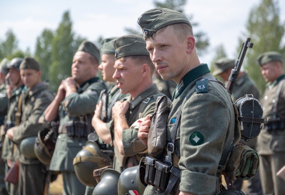 Реконструкция боя 1941 года на «Линии Сталина» Реконструкция боя 1941 года на «Линии Сталина»