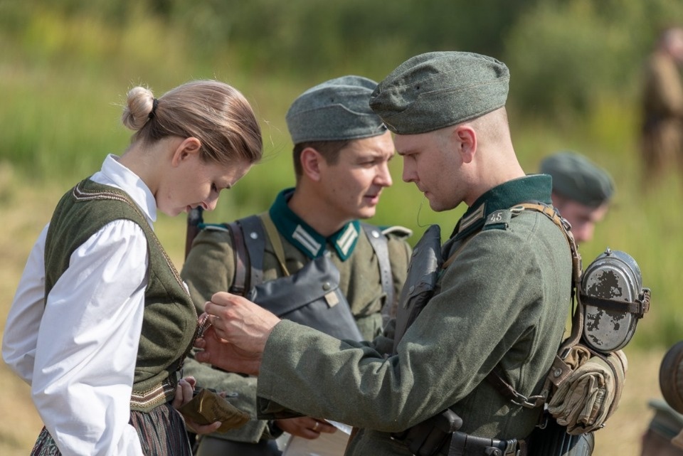Реконструкция боя 1941 года на «Линии Сталина» Реконструкция боя 1941 года на «Линии Сталина»
