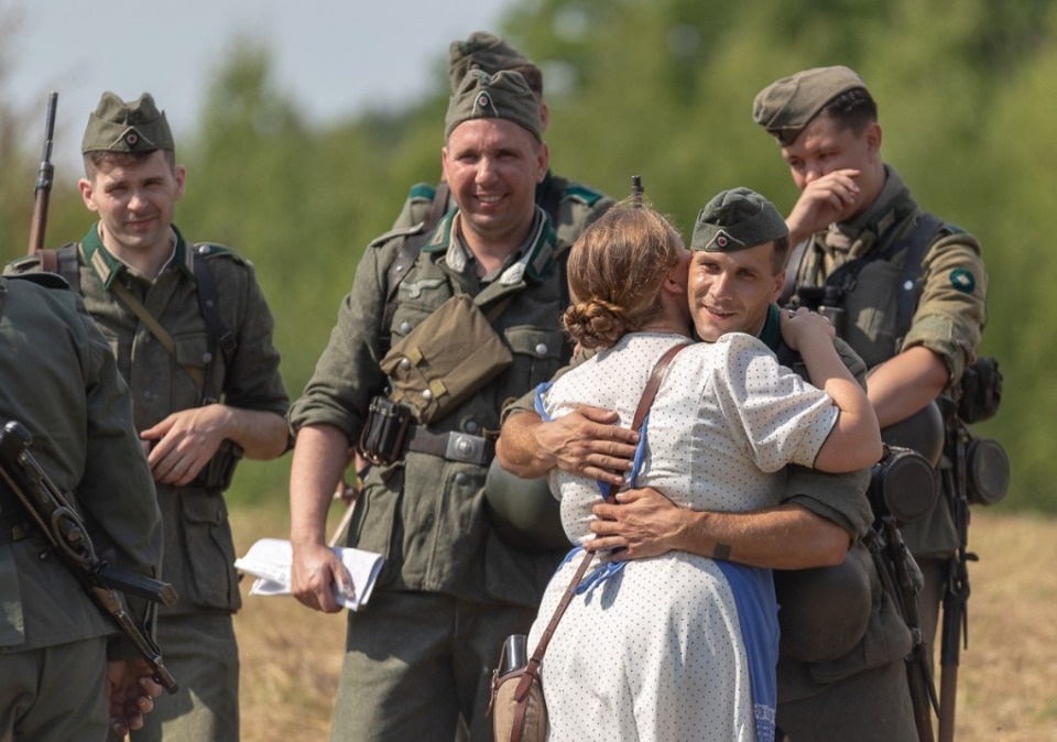Реконструкция боя 1941 года на «Линии Сталина» Реконструкция боя 1941 года на «Линии Сталина»