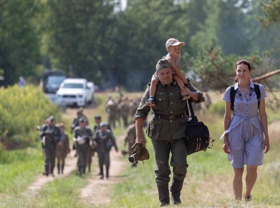 Реконструкция боя 1941 года на «Линии Сталина» Реконструкция боя 1941 года на «Линии Сталина»