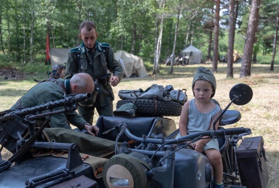 Реконструкция боя 1941 года на «Линии Сталина» Реконструкция боя 1941 года на «Линии Сталина»
