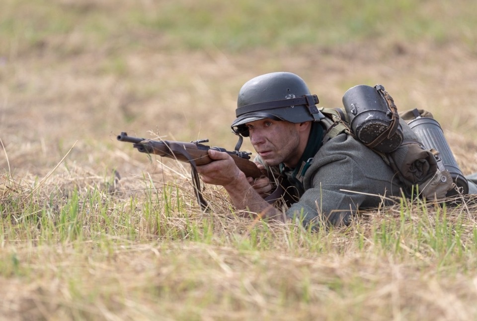 Реконструкция боя 1941 года на «Линии Сталина» Реконструкция боя 1941 года на «Линии Сталина»