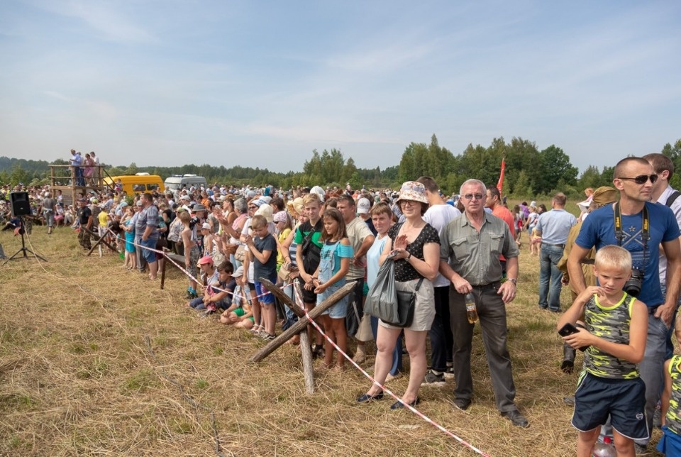 Реконструкция боя 1941 года на «Линии Сталина» Реконструкция боя 1941 года на «Линии Сталина»