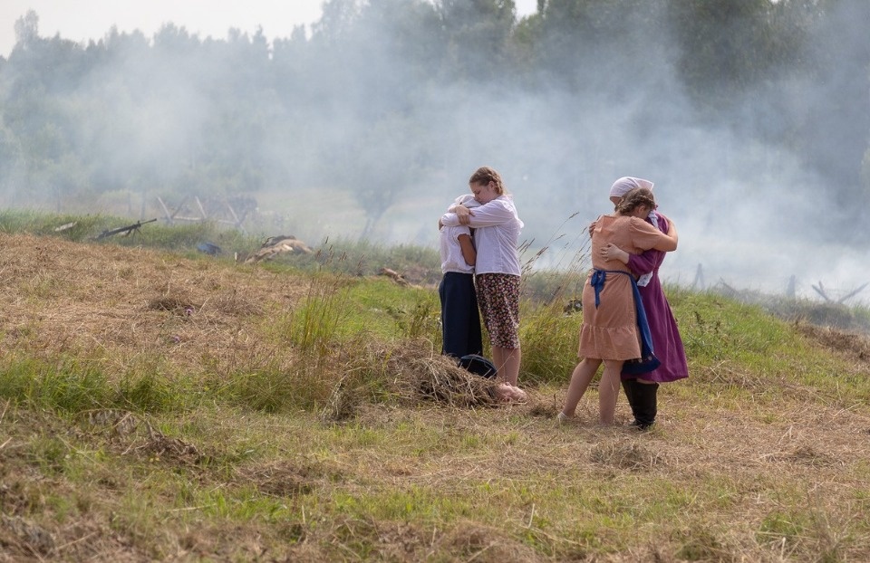 Реконструкция боя 1941 года на «Линии Сталина» Реконструкция боя 1941 года на «Линии Сталина»