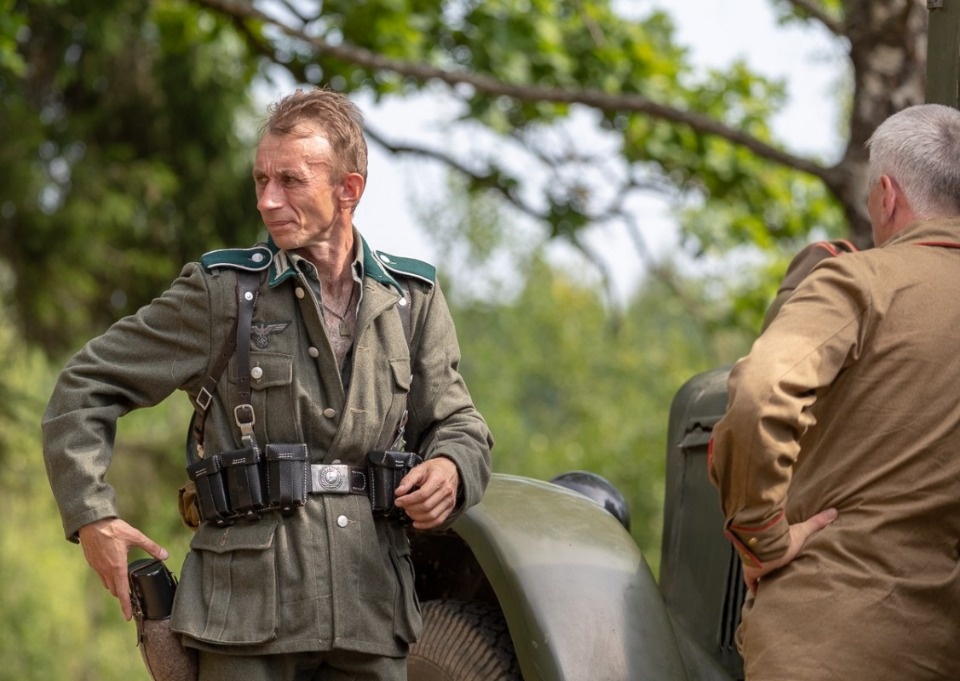 Реконструкция боя 1941 года на «Линии Сталина» Реконструкция боя 1941 года на «Линии Сталина»