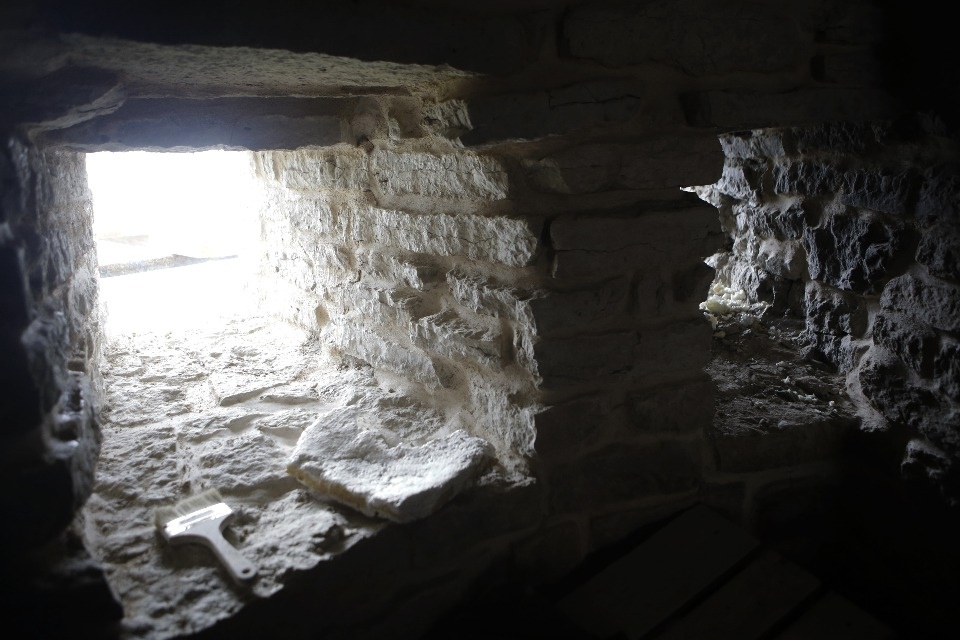 Новейшие технологии используют при реставрации башен и стен Псковского кремля Новейшие технологии используют при реставрации башен и стен Псковского кремля