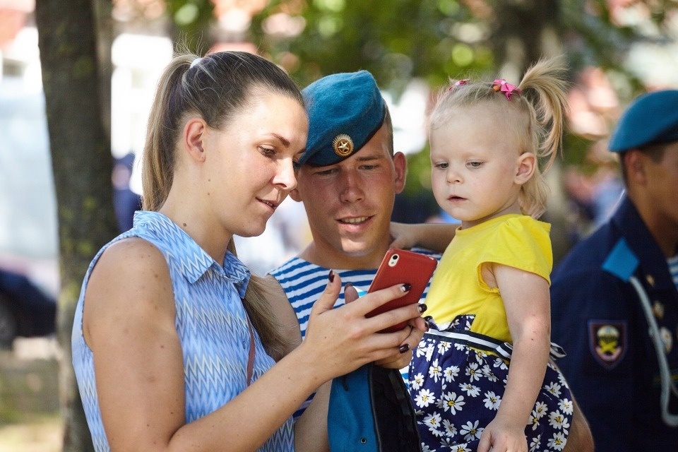 Псковские десантники отметили день ВДВ Псковские десантники отметили день ВДВ