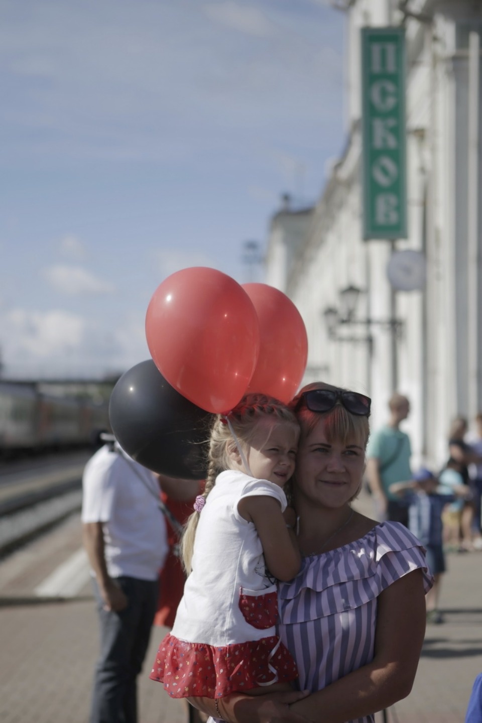 Электропоезд «Ласточка» прибыл из Санкт-Петербурга в Псков