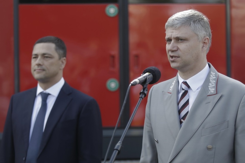 Электропоезд «Ласточка» прибыл из Санкт-Петербурга в Псков