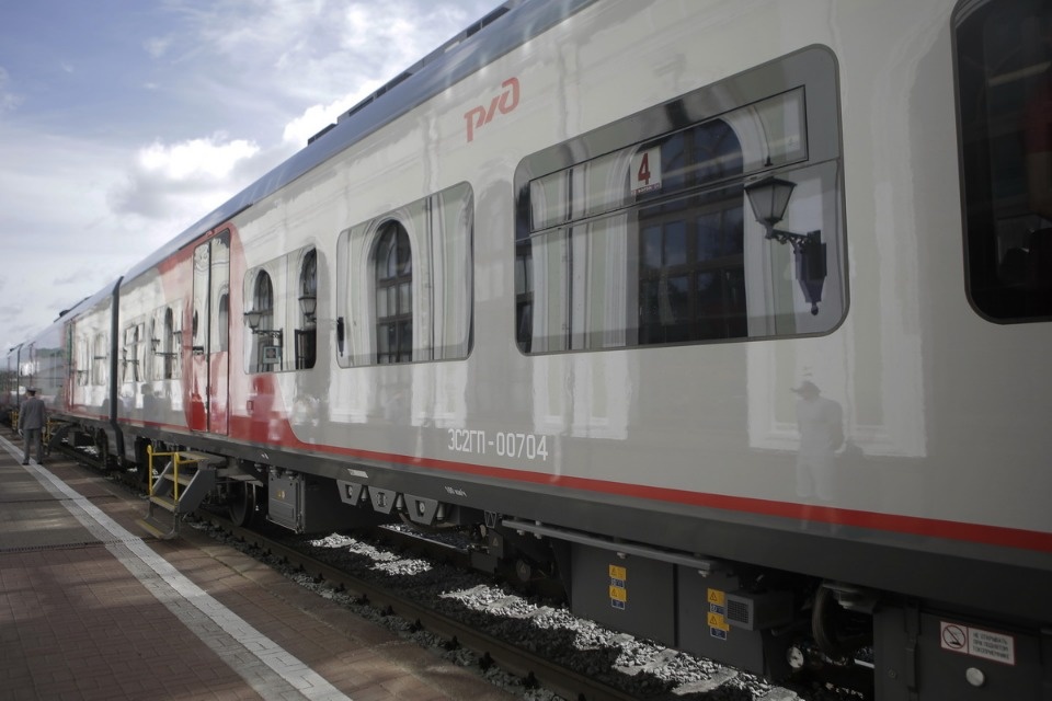 Электропоезд «Ласточка» прибыл из Санкт-Петербурга в Псков