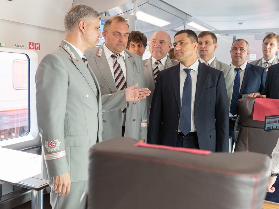 Электропоезд «Ласточка» прибыл из Санкт-Петербурга в Псков