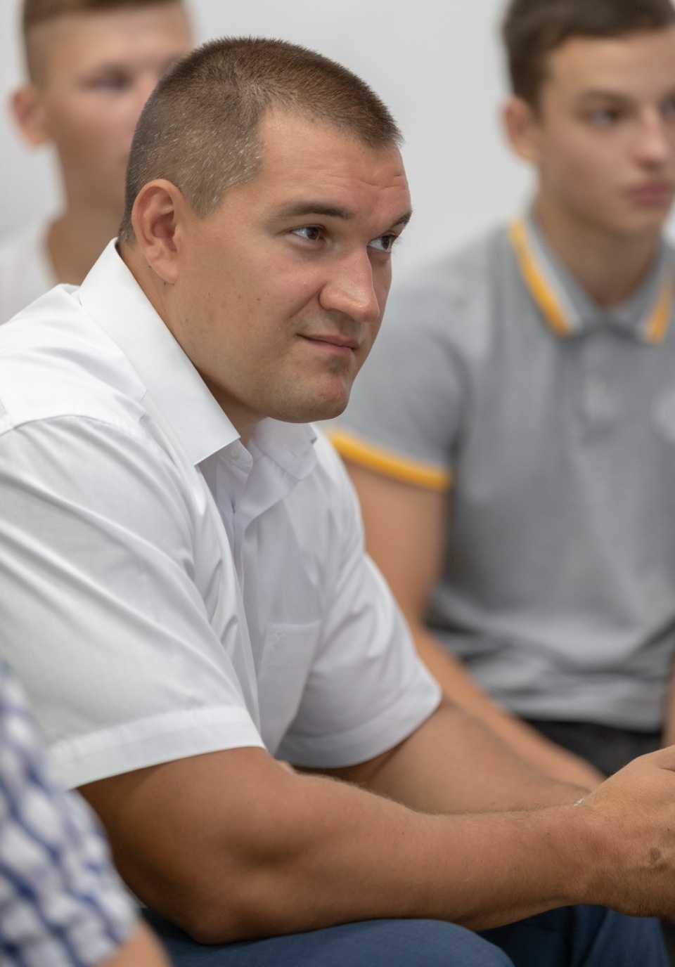 Встреча с Александром Карелиным в приемной Михаила Ведерникова