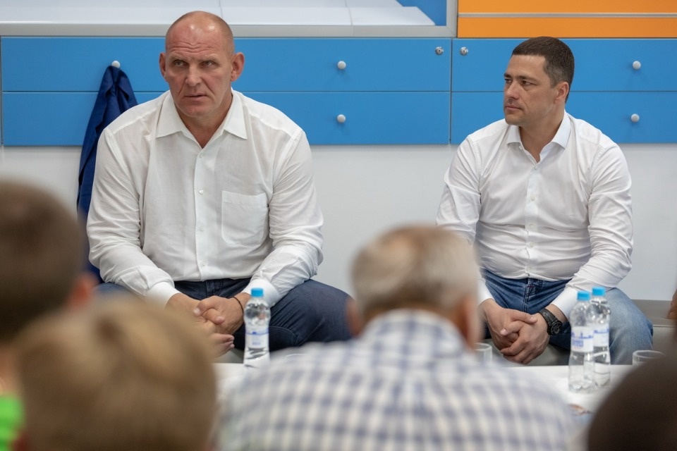 Встреча с Александром Карелиным в приемной Михаила Ведерникова