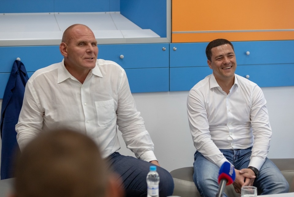 Встреча с Александром Карелиным в приемной Михаила Ведерникова