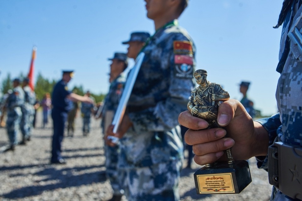 Церемония закрытия Международных армейских игр на полигоне «Завеличье»