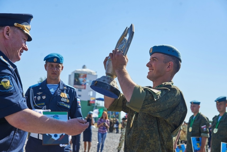 Церемония закрытия Международных армейских игр на полигоне «Завеличье»