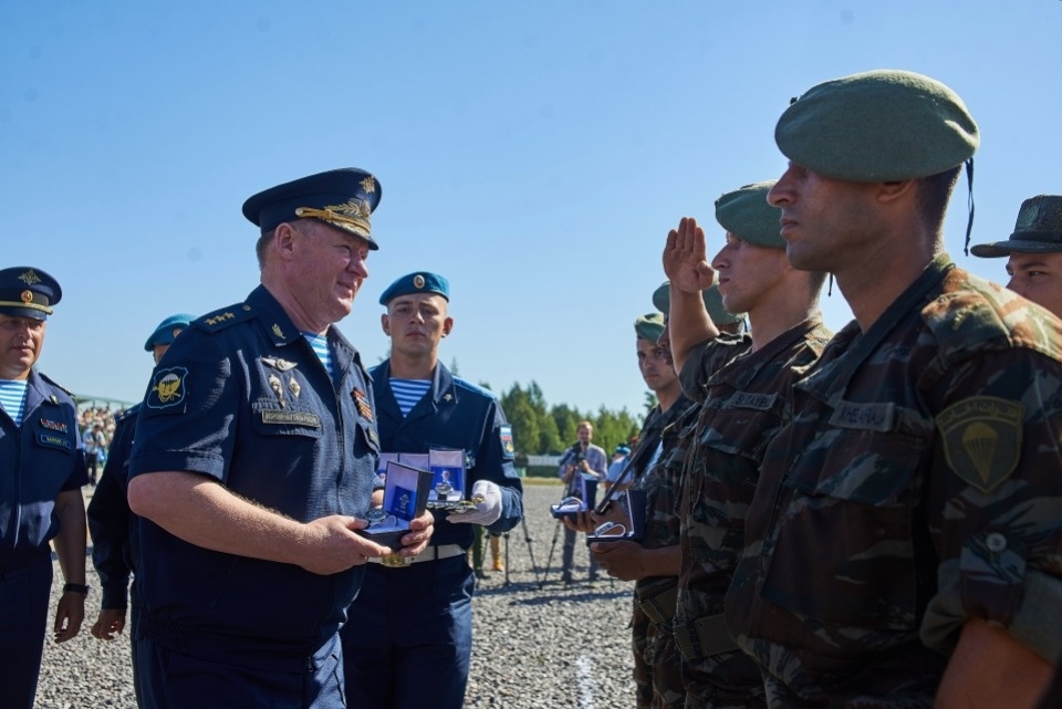 Церемония закрытия Международных армейских игр на полигоне «Завеличье»