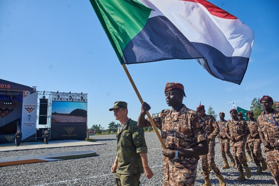 Церемония закрытия Международных армейских игр на полигоне «Завеличье»