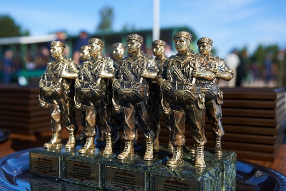 Церемония закрытия Международных армейских игр на полигоне «Завеличье»