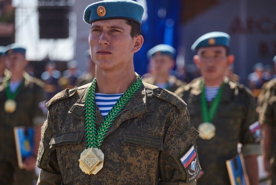 Церемония закрытия Международных армейских игр на полигоне «Завеличье»