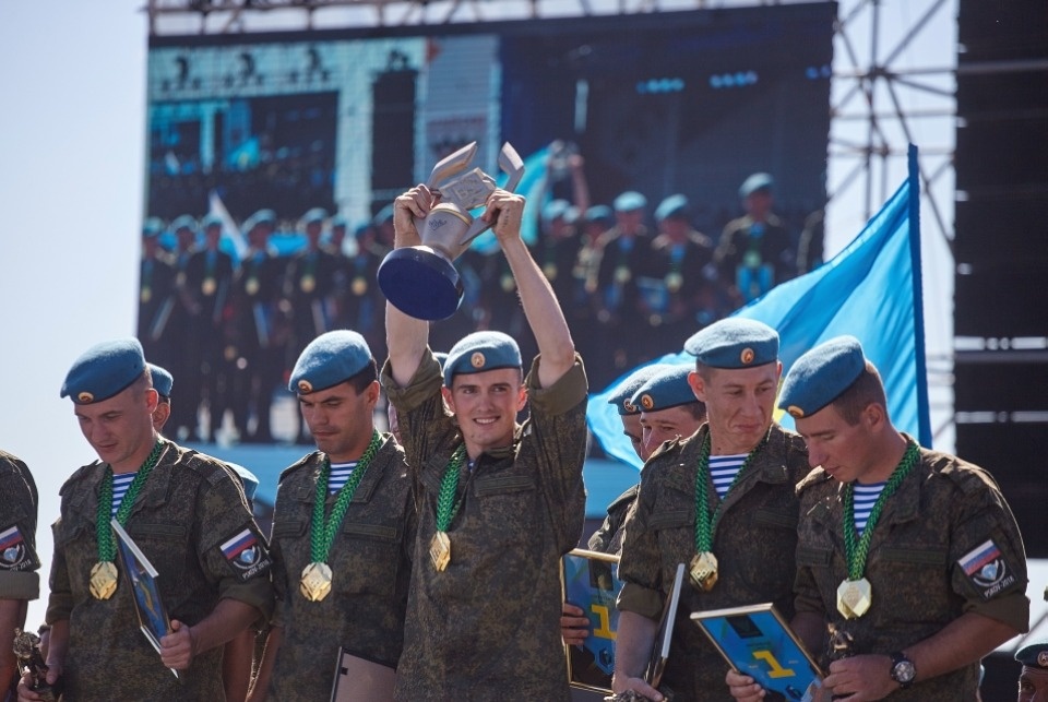 Церемония закрытия Международных армейских игр на полигоне «Завеличье»