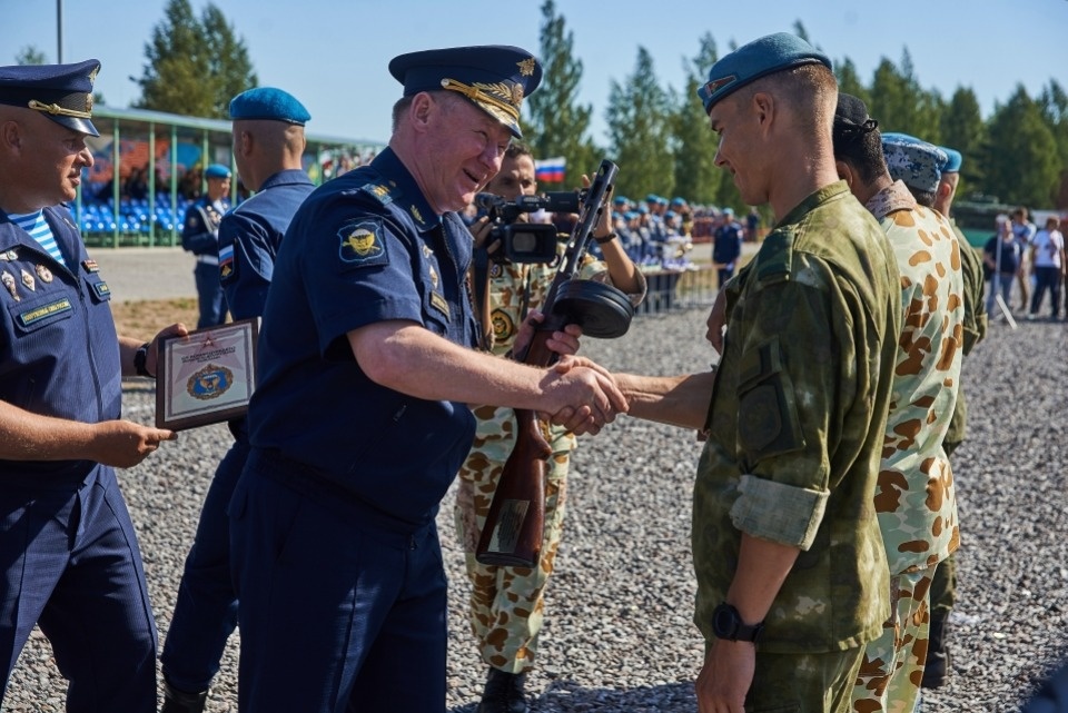 Церемония закрытия Международных армейских игр на полигоне «Завеличье»