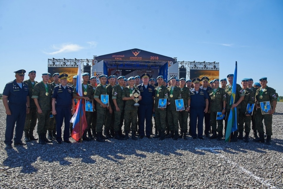 Церемония закрытия Международных армейских игр на полигоне «Завеличье»