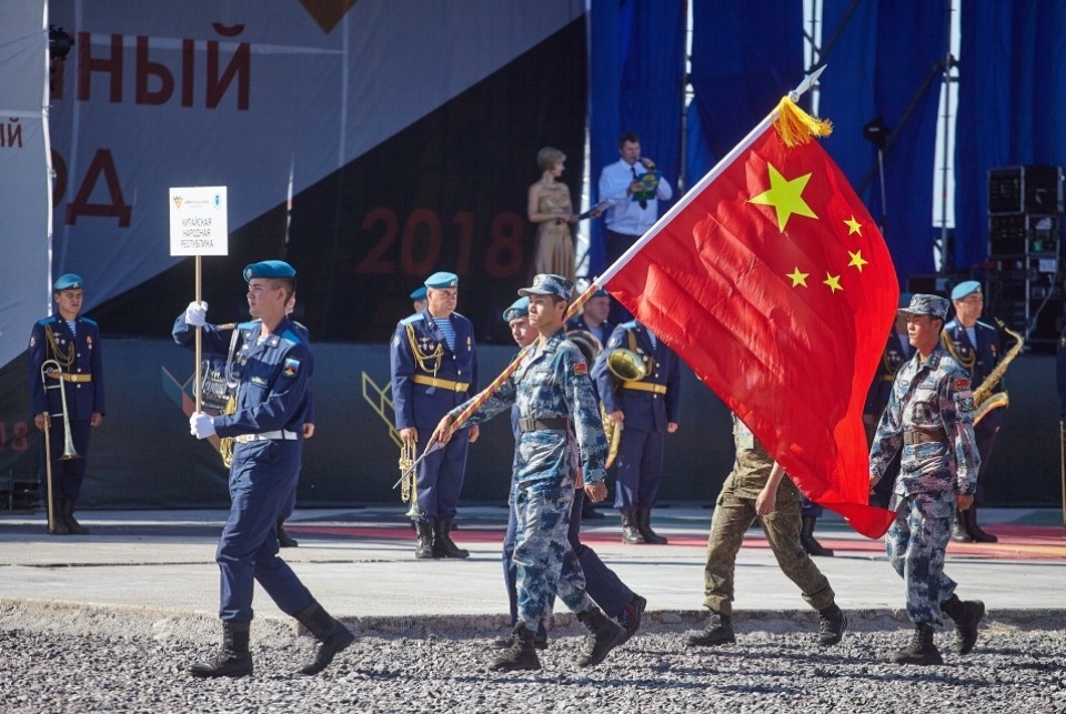 Церемония закрытия Международных армейских игр на полигоне «Завеличье»