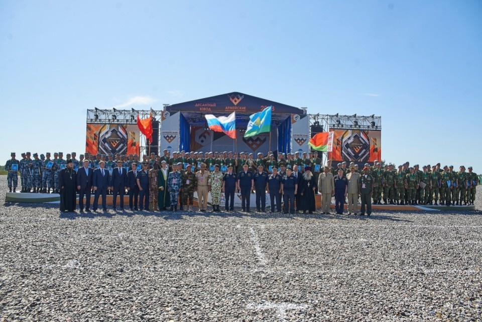 Церемония закрытия Международных армейских игр на полигоне «Завеличье»