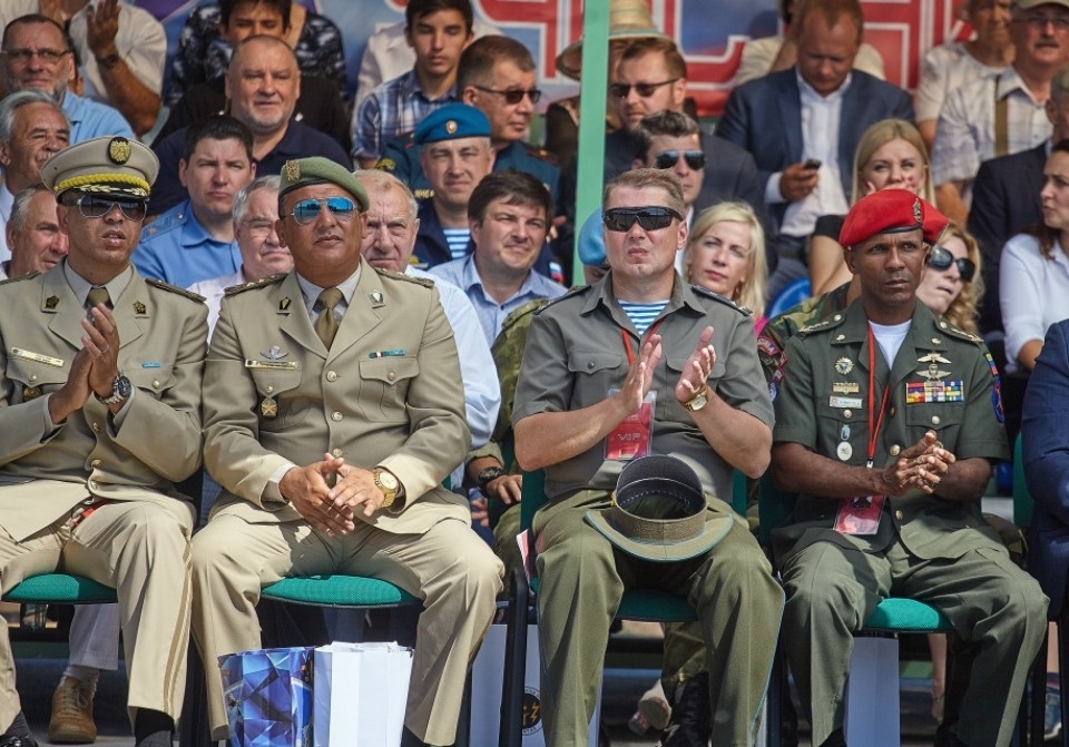 Церемония закрытия Международных армейских игр на полигоне «Завеличье»