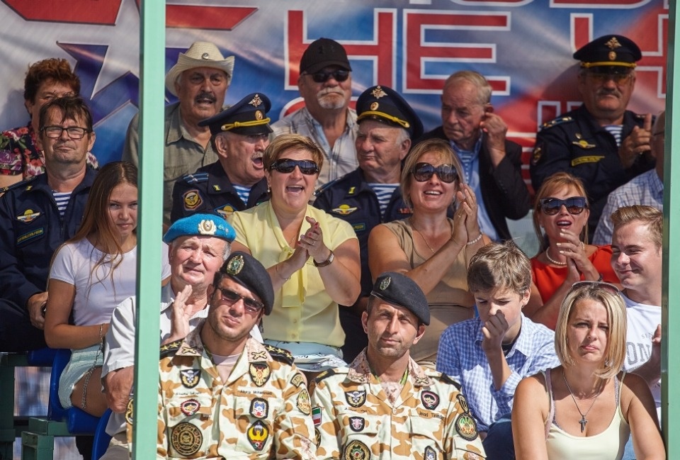 Церемония закрытия Международных армейских игр на полигоне «Завеличье»