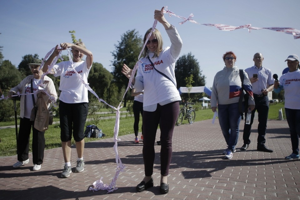 Псковичи пробежали «Золотую милю» в Финском парке Псковичи пробежали «Золотую милю» в Финском парке