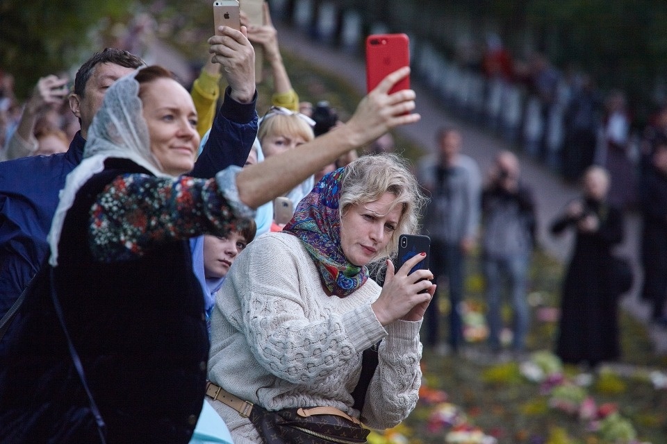 Успение Божьей матери отмечают в Псково-Печерском монастыре