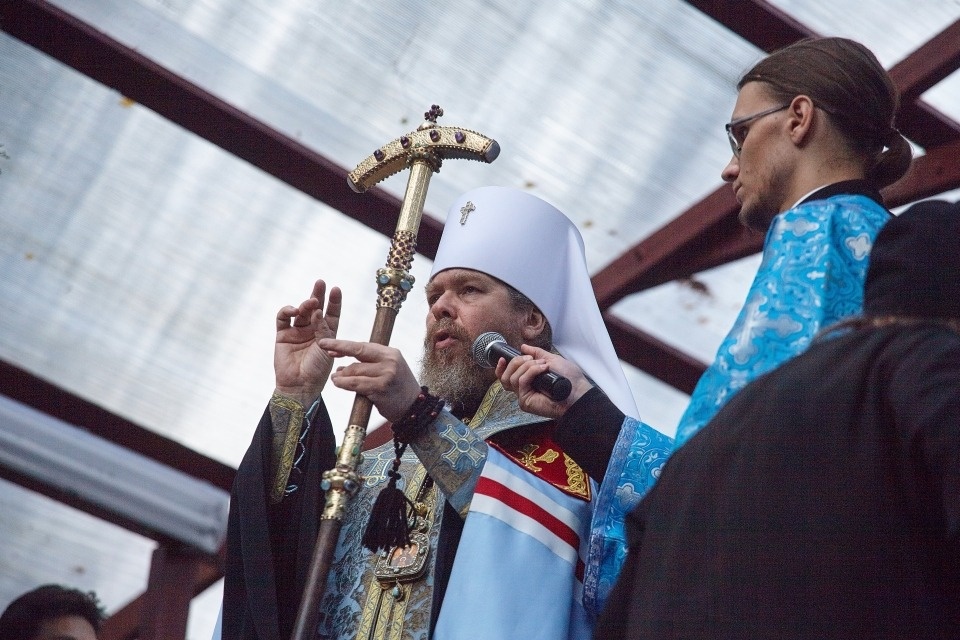 Успение Божьей матери отмечают в Псково-Печерском монастыре