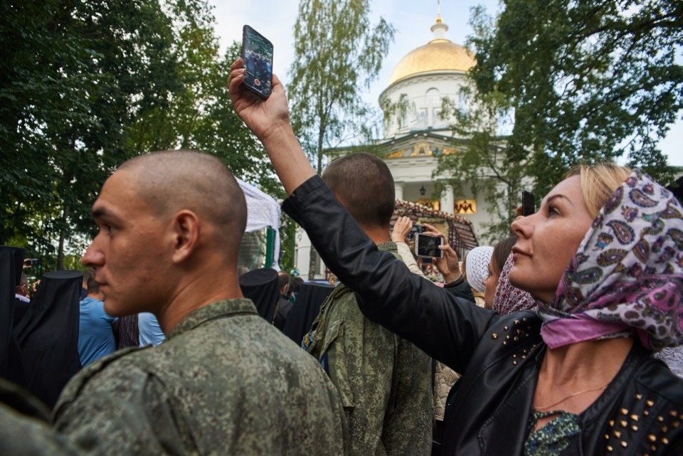 Успение Божьей матери отмечают в Псково-Печерском монастыре
