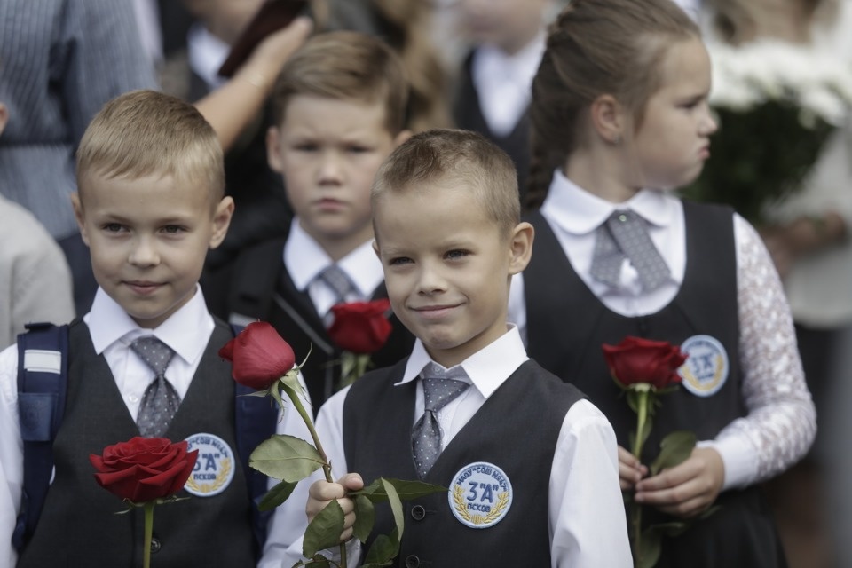 Как в Пскове начался новый учебный год