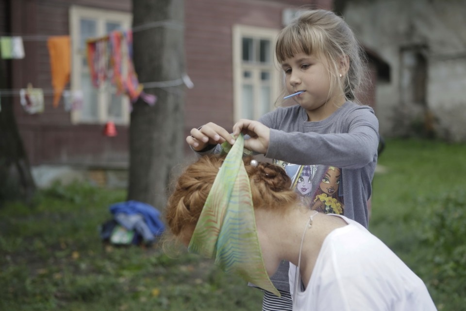 Дворовые игры и выставку о советском детстве устроили в Пскове 1 сентября