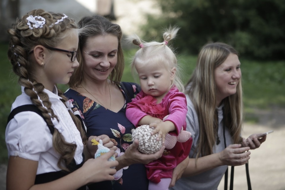 Дворовые игры и выставку о советском детстве устроили в Пскове 1 сентября