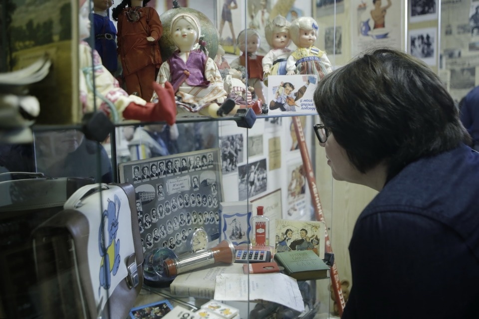 Дворовые игры и выставку о советском детстве устроили в Пскове 1 сентября