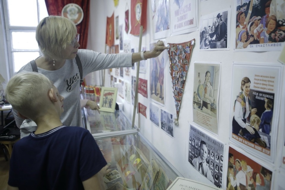 Дворовые игры и выставку о советском детстве устроили в Пскове 1 сентября