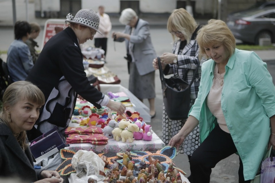 Дворовые игры и выставку о советском детстве устроили в Пскове 1 сентября
