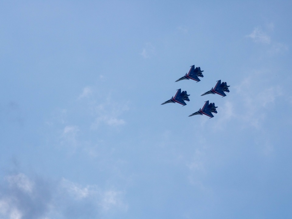 «Русские Витязи» покорили Псков